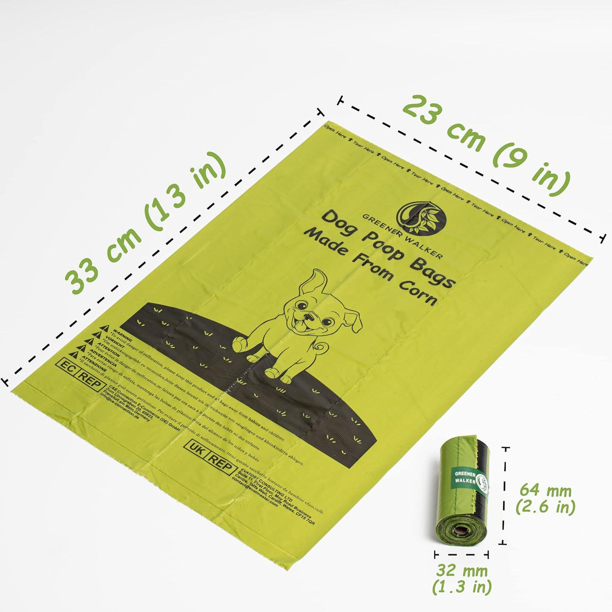 Custom compostable stretch film