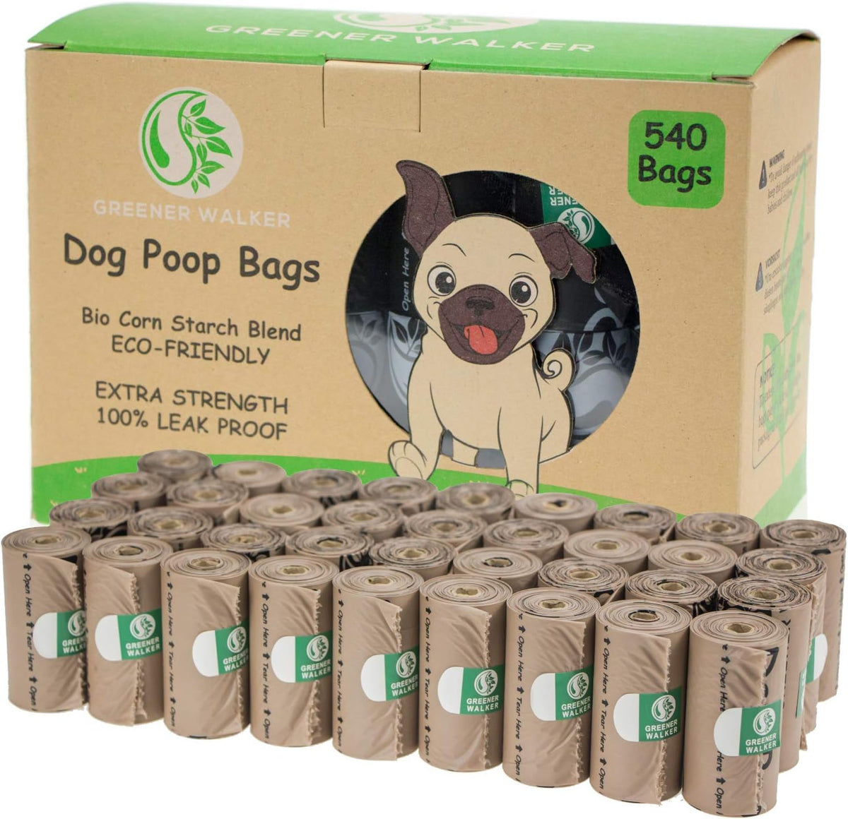 Compostable garbage bags for hotel